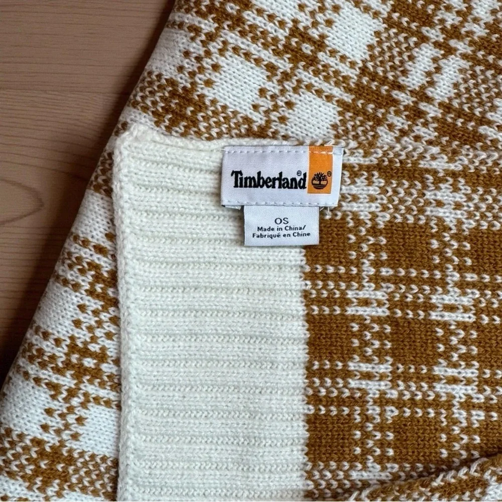 Timberland plaid knit